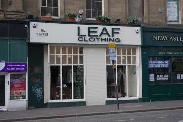 Leaf Clothing - independent business in NE1
